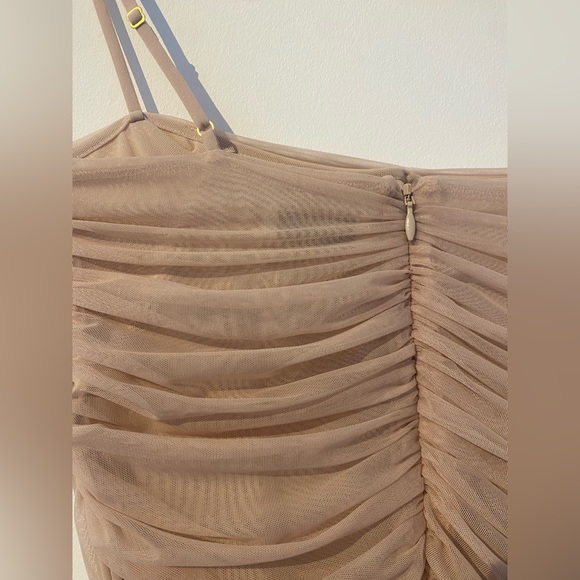 Babaton Mesh Corset Top โจ๐ Blush Pink ๐๐ซ NEVER WORN ๐ซ๐ - Picture 4 of 5